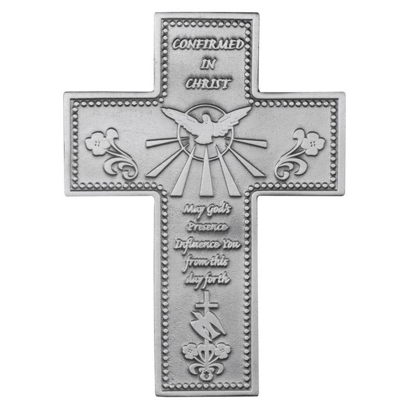 PEWTER CROSS CONFIRMATION