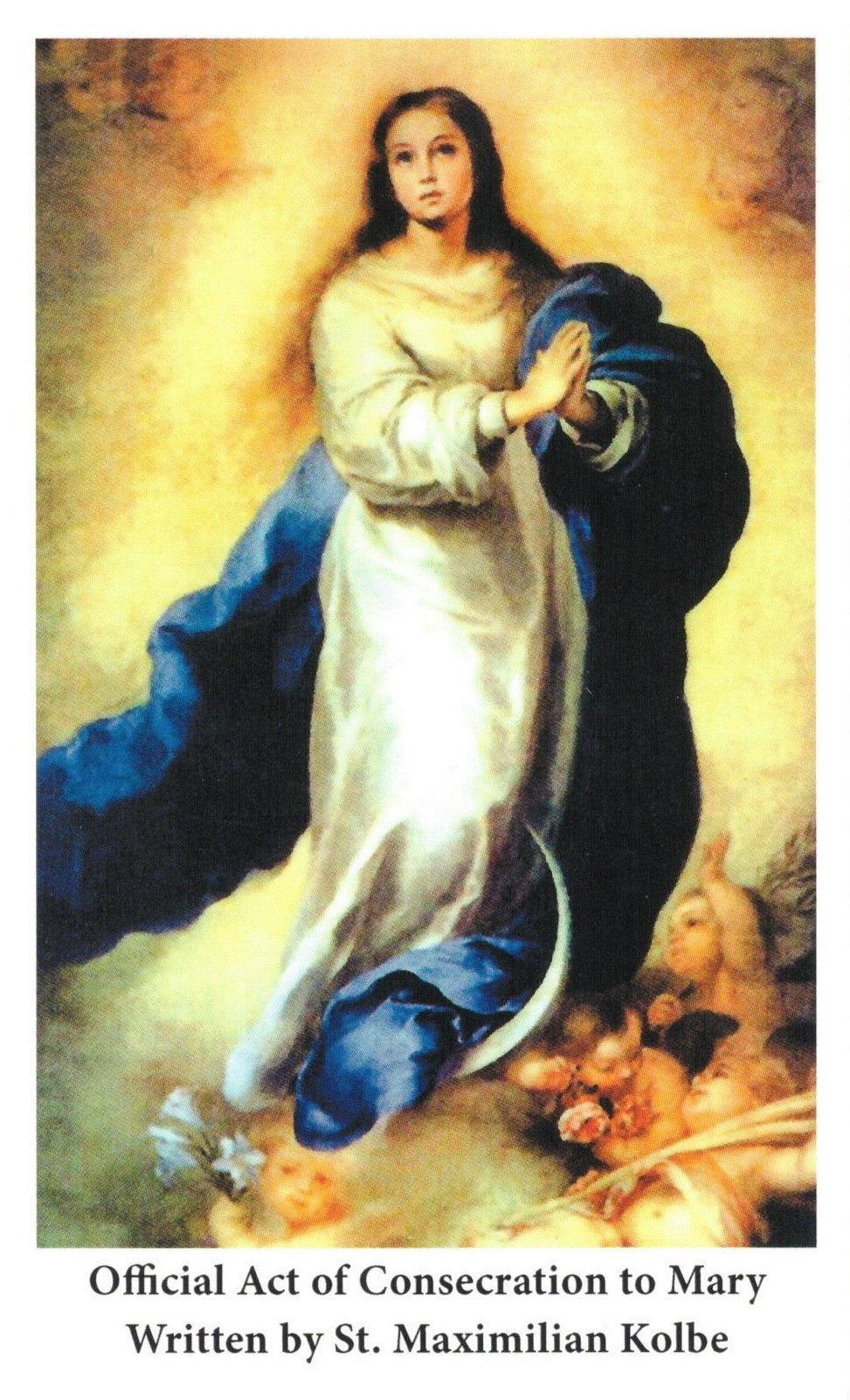 ACT OF CONSECRATION PRAYER CRD