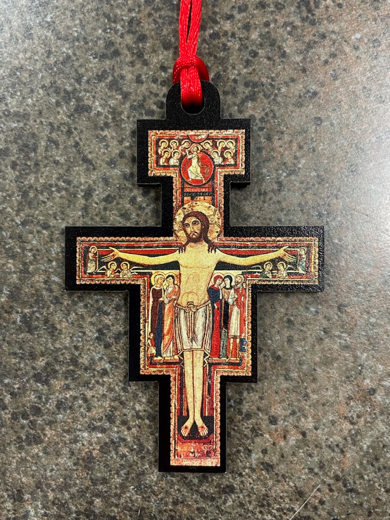 SAN DAMIANO CUTOUT ORNAMENT