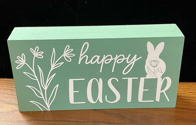 LARGE EASTER BLOCK GREEN