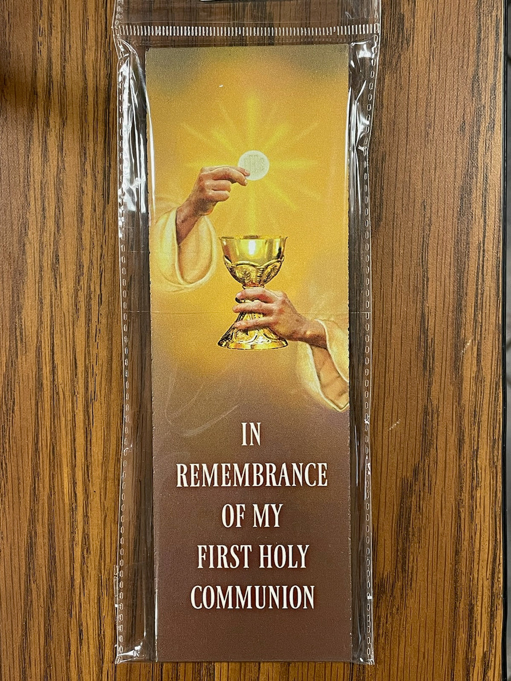 1ST COMMUNION PLQ CHALICE HOST