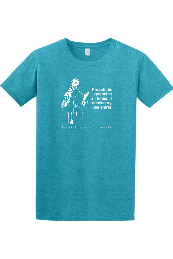 ST FRANCIS PREACH TEAL XL