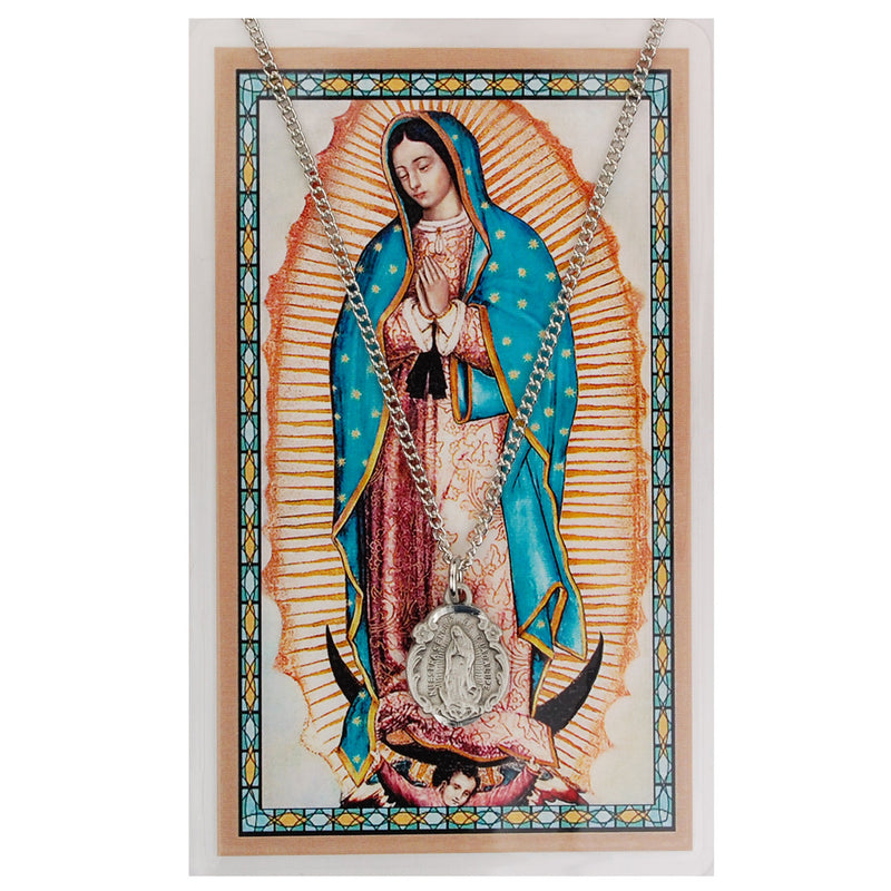 OL GUADALUPE PRAYER CARD SET