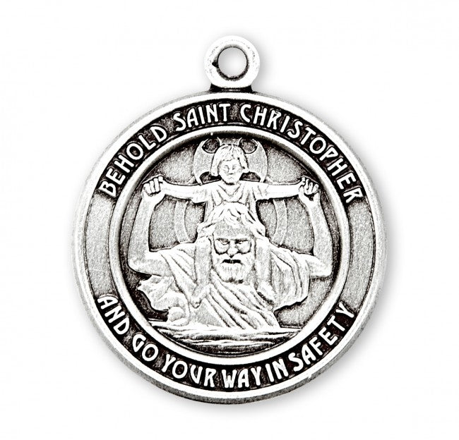 SS ST CHRISTOPHER ROUND 20"