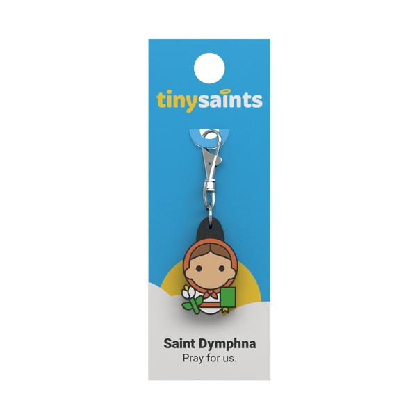 ST DYMPHNA TINY SAINTS CHARM