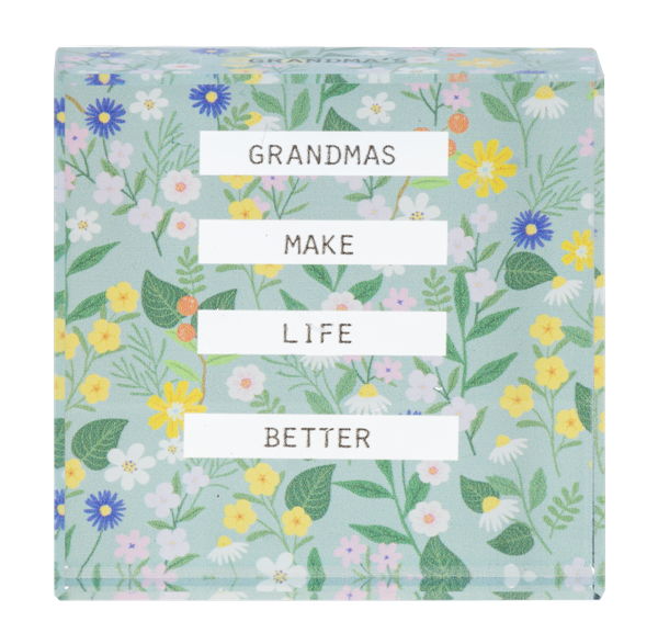 BLOCK TALK GRANDMAS MAKE LIFE