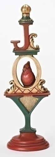 CHRISTMAS CARDINAL JOY 13" FIG