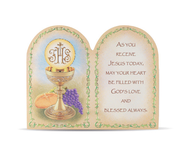 FIRST COMMUNION DYPTYCH