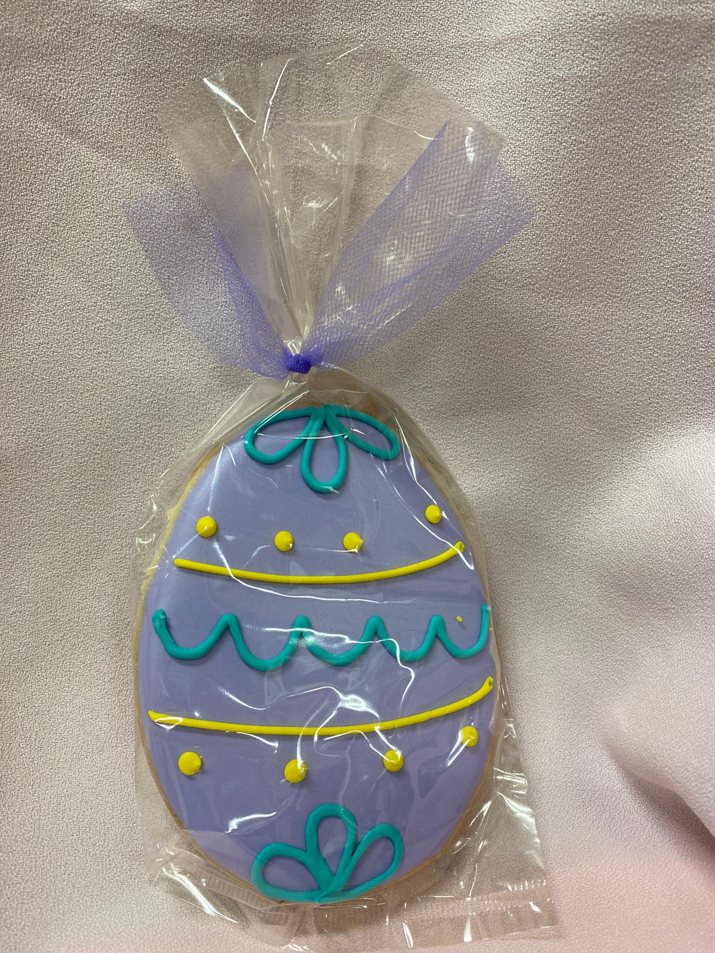 PURPLE EASTER EGG COOKIE