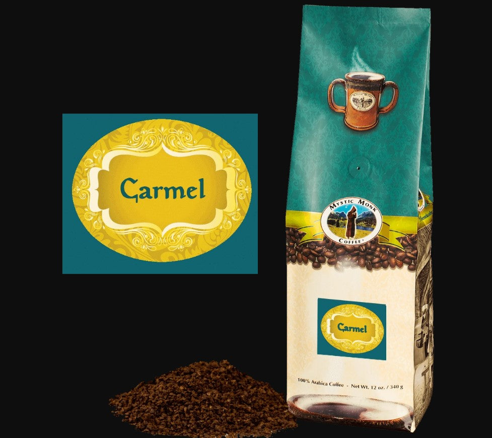 MYSTIC MONK CARMEL DECAF GROUN