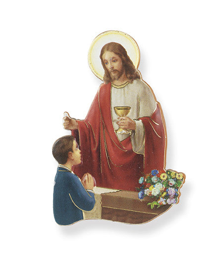 COMMUNION STATUE MAGNET BOY