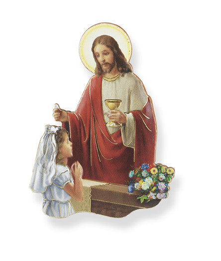 COMMUNION STATUE MAGNET GIRL