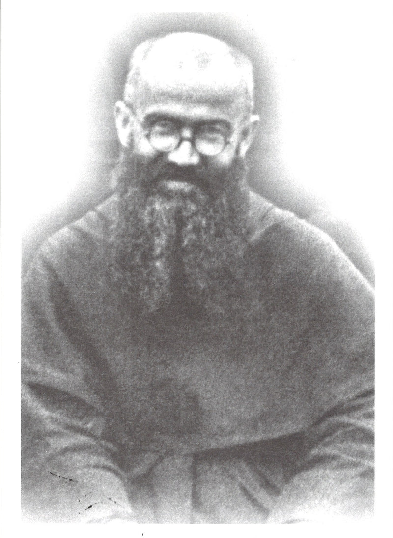 ST MAX KOLBE PHOTO BEARD/SMILE