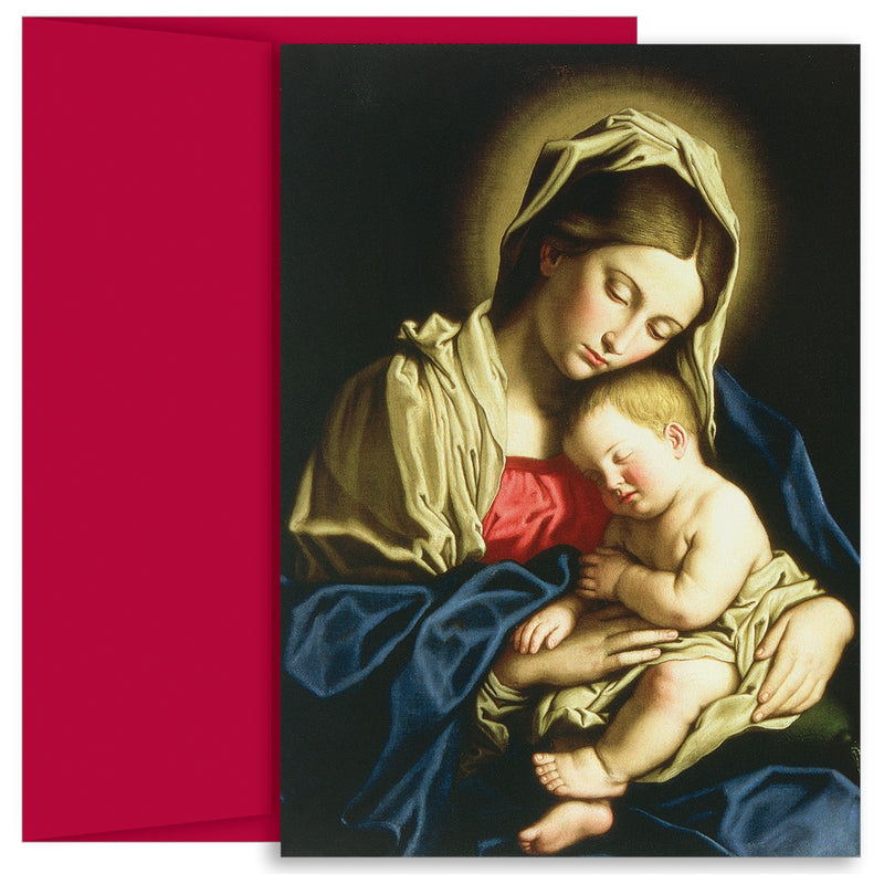 16CT BOXED MADONNA & CHILD