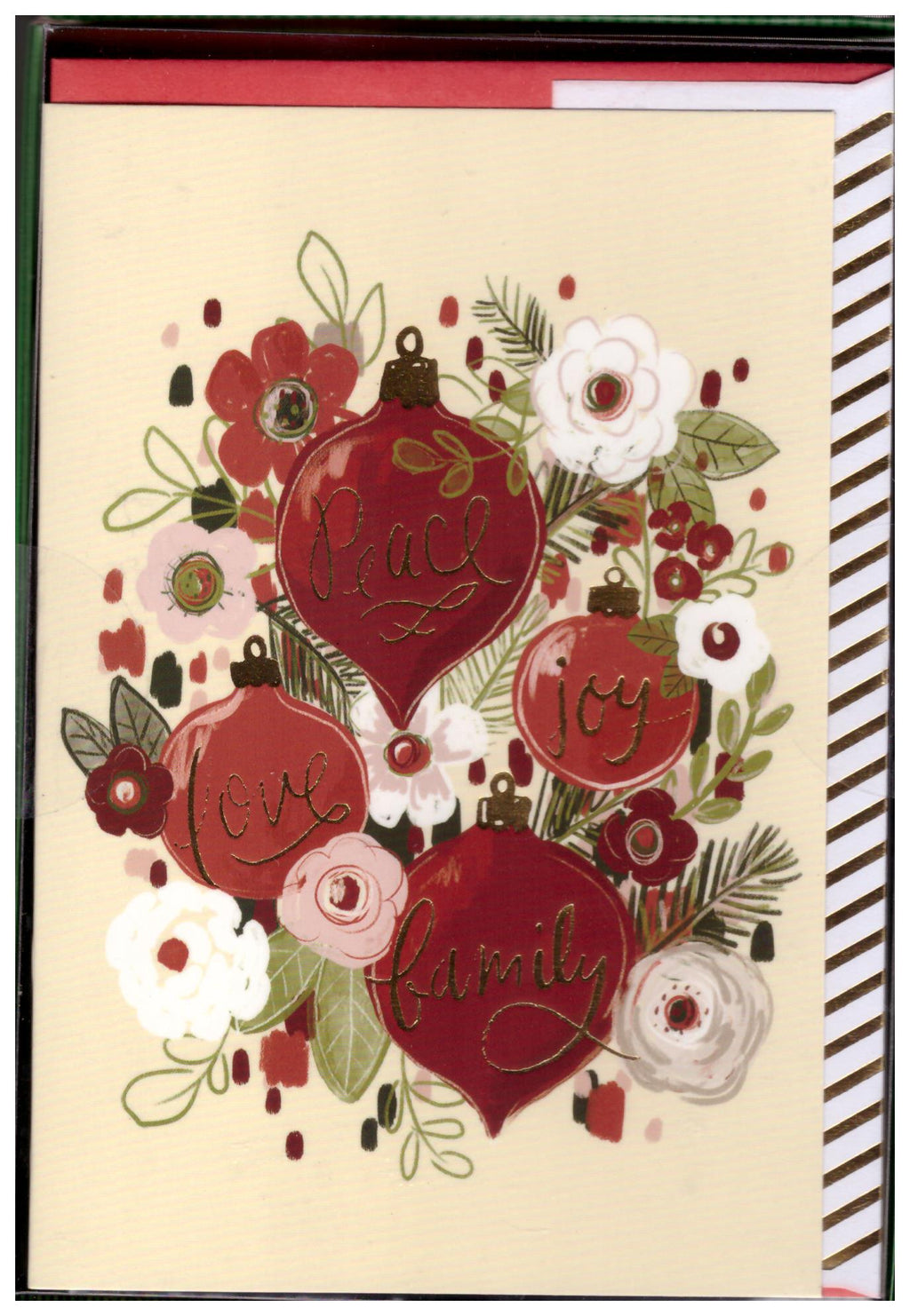 18CT BOXED ORNAMENT BOUQUET