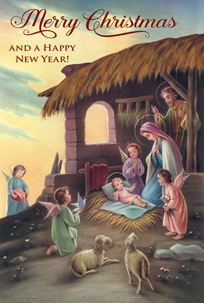 15CT MERRY CHRISTMAS AND BOX