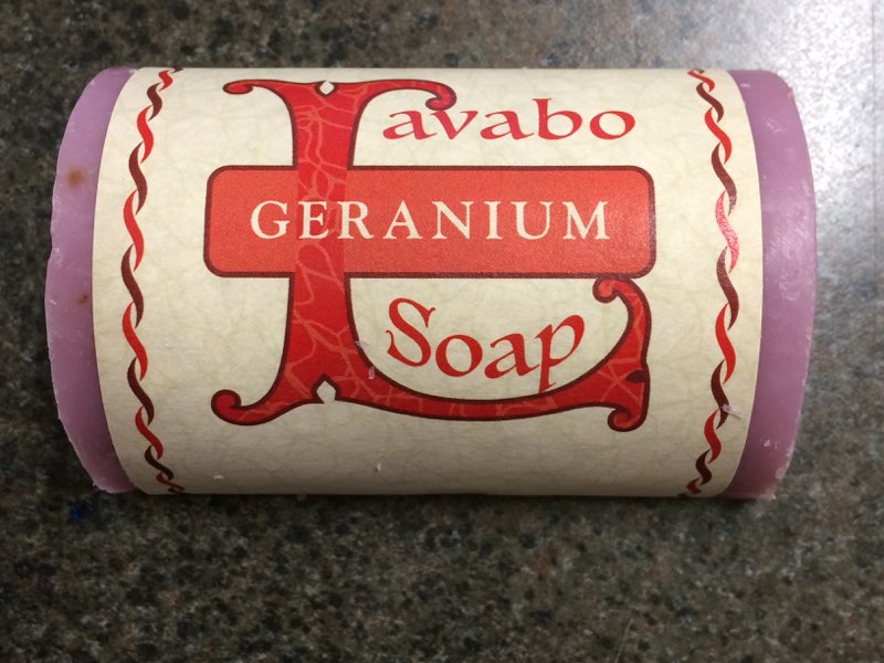 HANDMADE SOAP GERANIUM