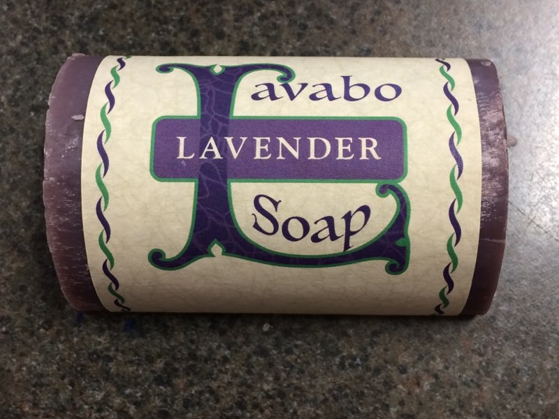 HANDMADE SOAP LAVENDER/ SILK