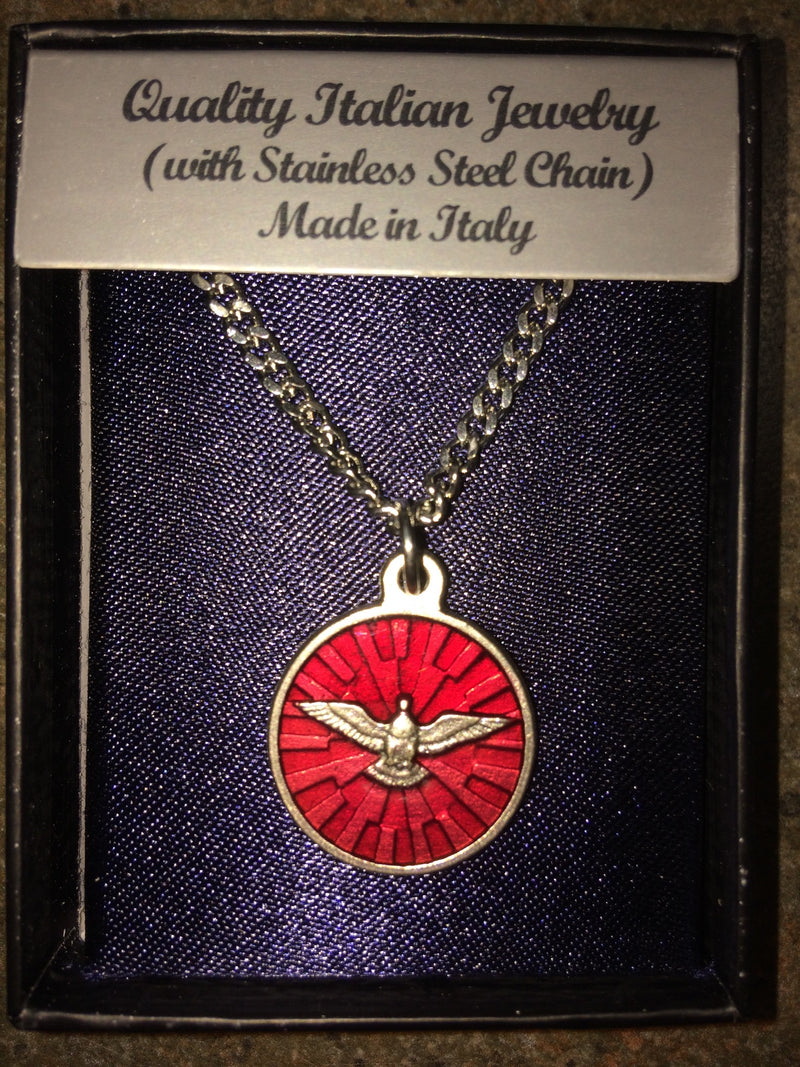 COME HOLY SPIRIT MEDAL, BOXED