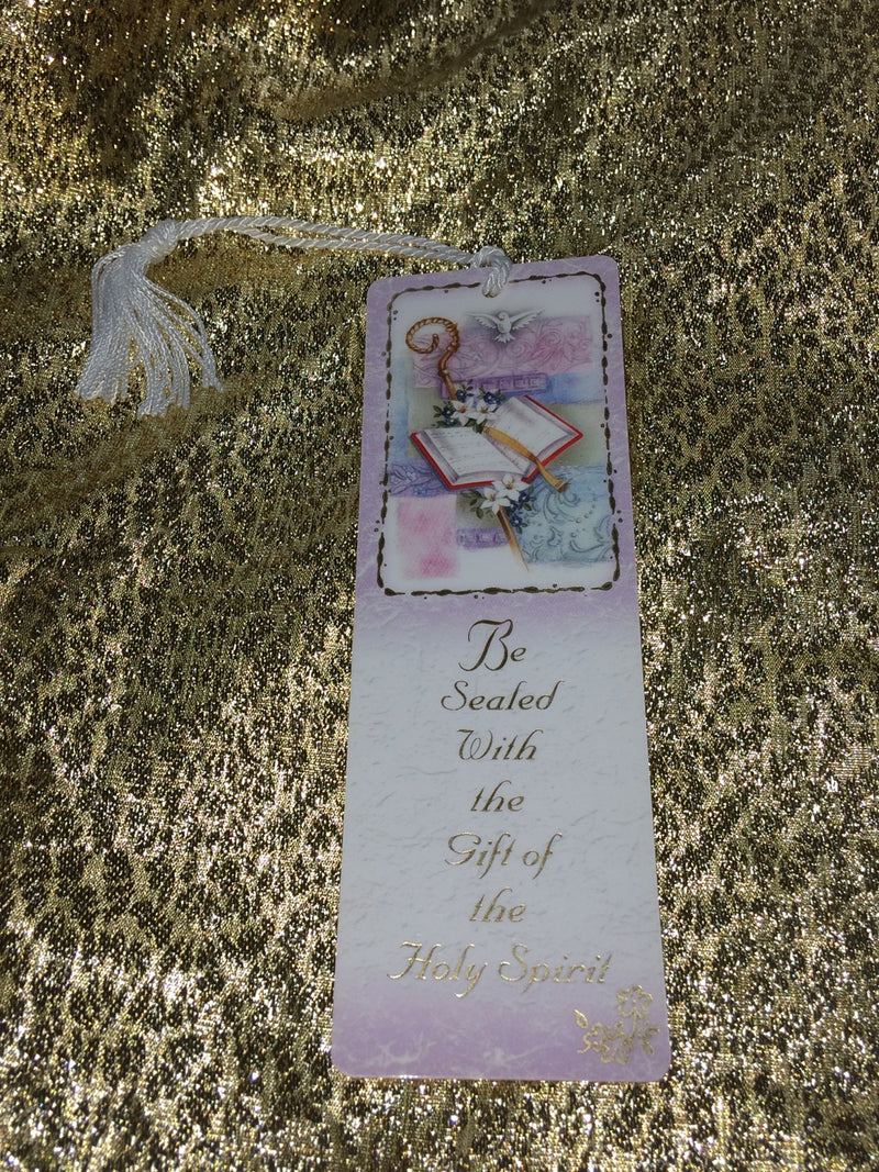 CONFIRMATION BOOKMARK W/TASSEL