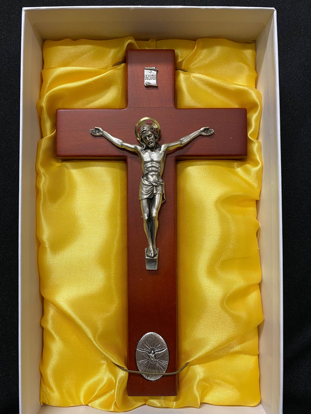 ROSE HOLY SPIRIT CRUCIFIX