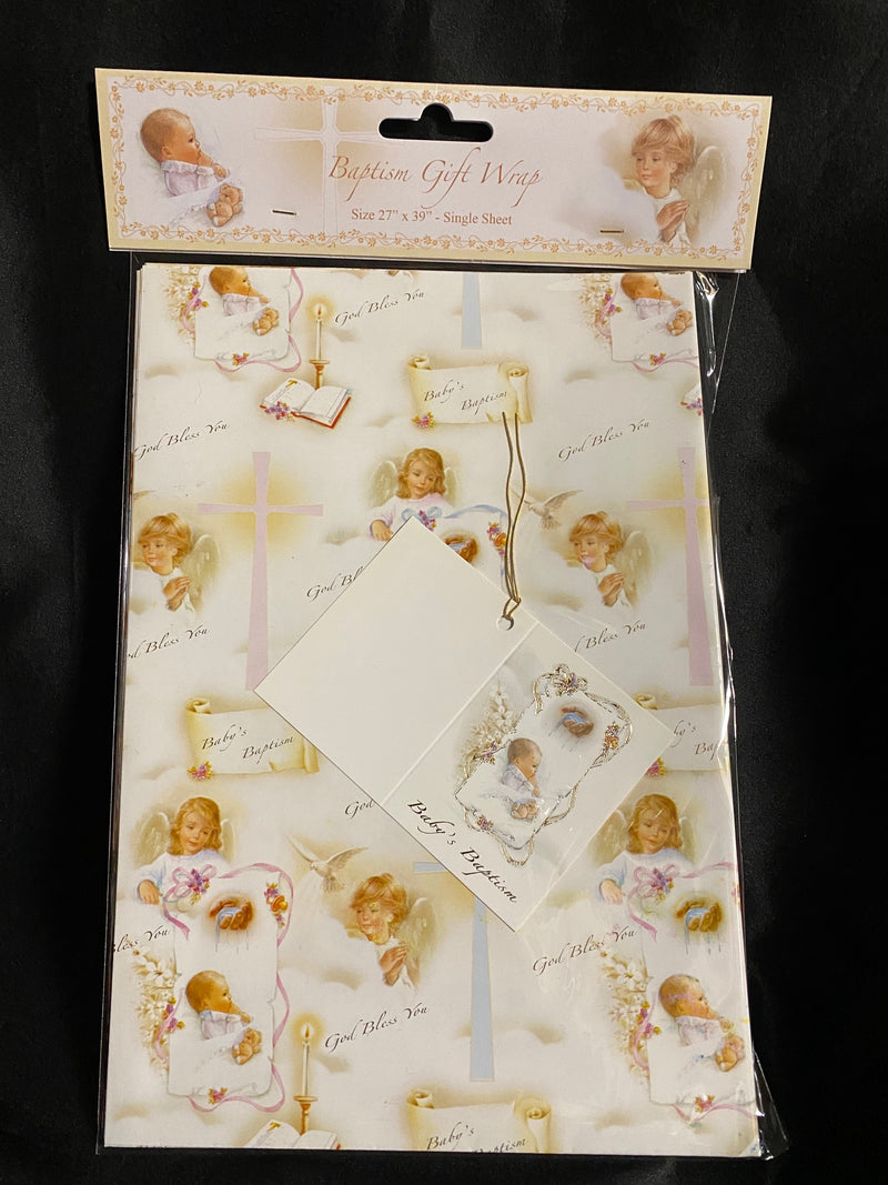 BAPTISM GIFT WRAP