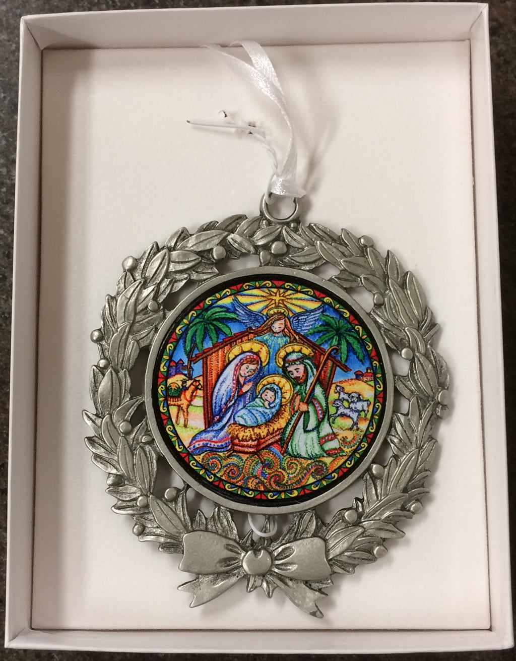 ARTMETAL NATIVITY WREATH