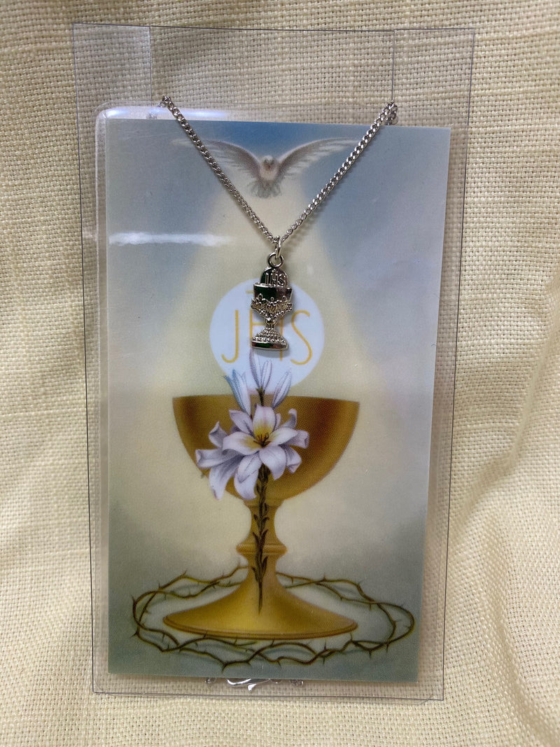 COMM PRAYER SET W/CHALICE