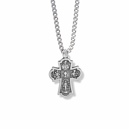 BOYS COMM SILVER 4WAY 18"