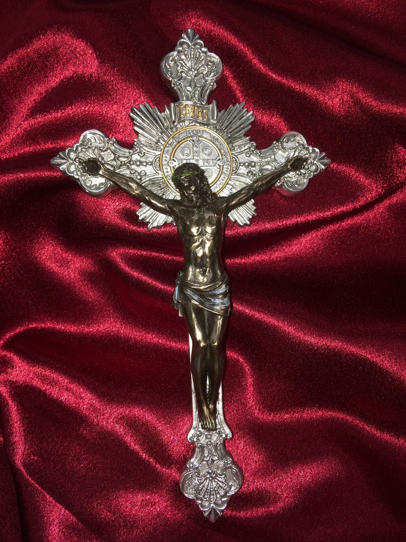 ST BENEDICT CRUCIFIX 7.75"