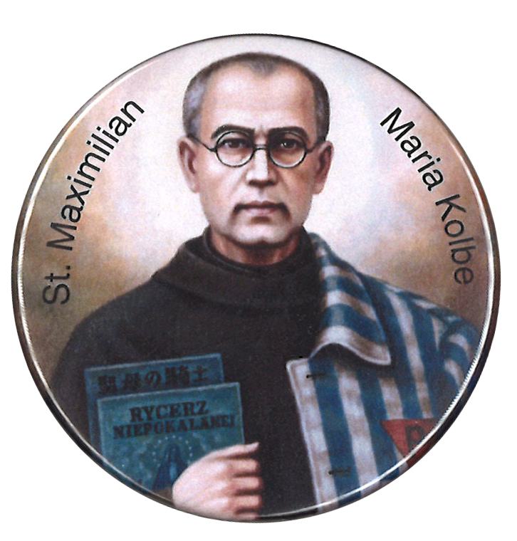ST MAXIMILIAN KOLBE MAGNET
