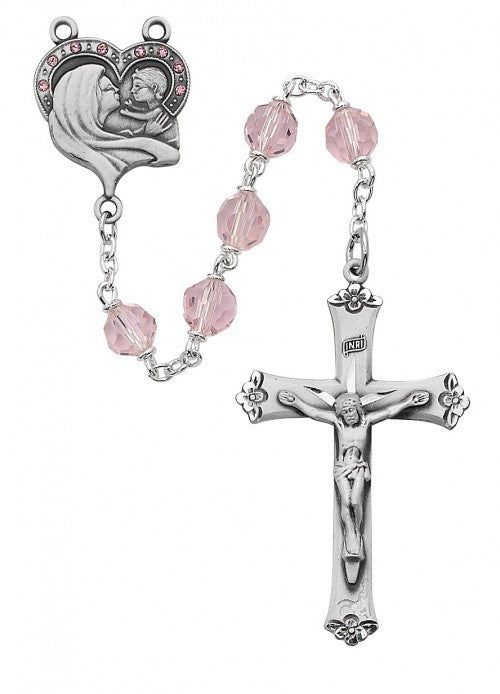 ROSE TINCUT ROSARY 7MM