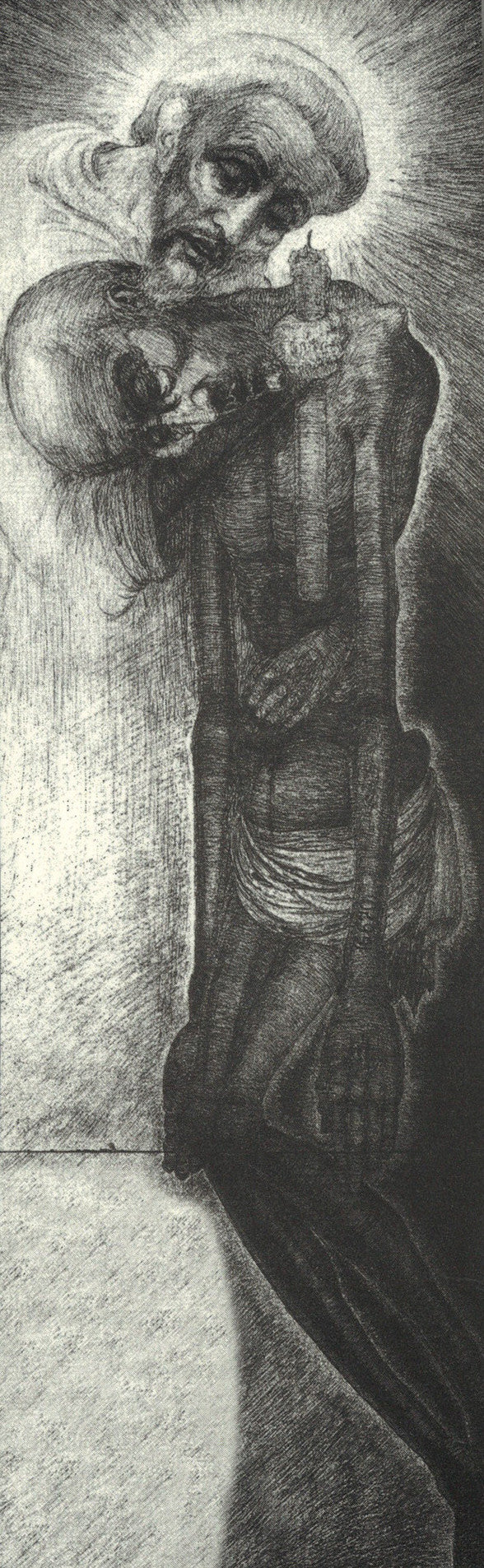 ST MAXIMILIAN KOLBE W/ FRANCIS