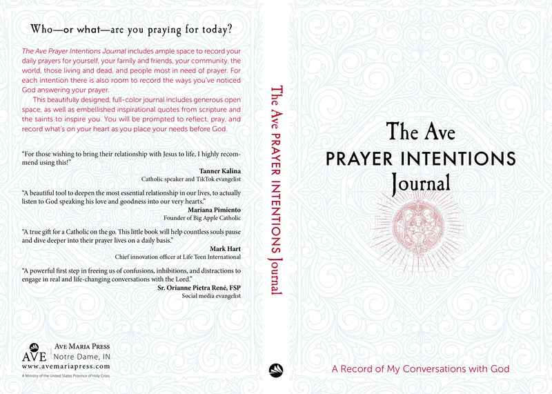 AVE PRAYER INTENTIONS JOURNAL