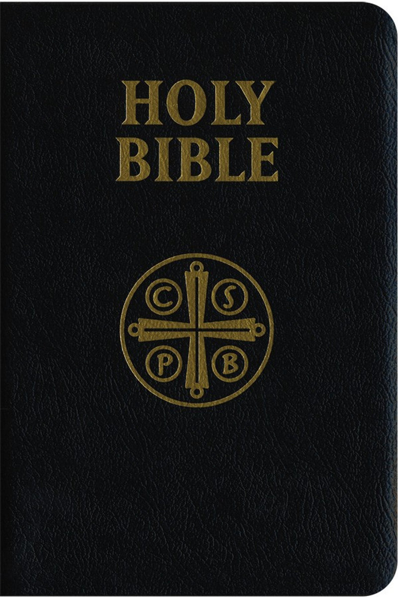 DOUAY-RHEIMS BIBLE LEATHER BLK