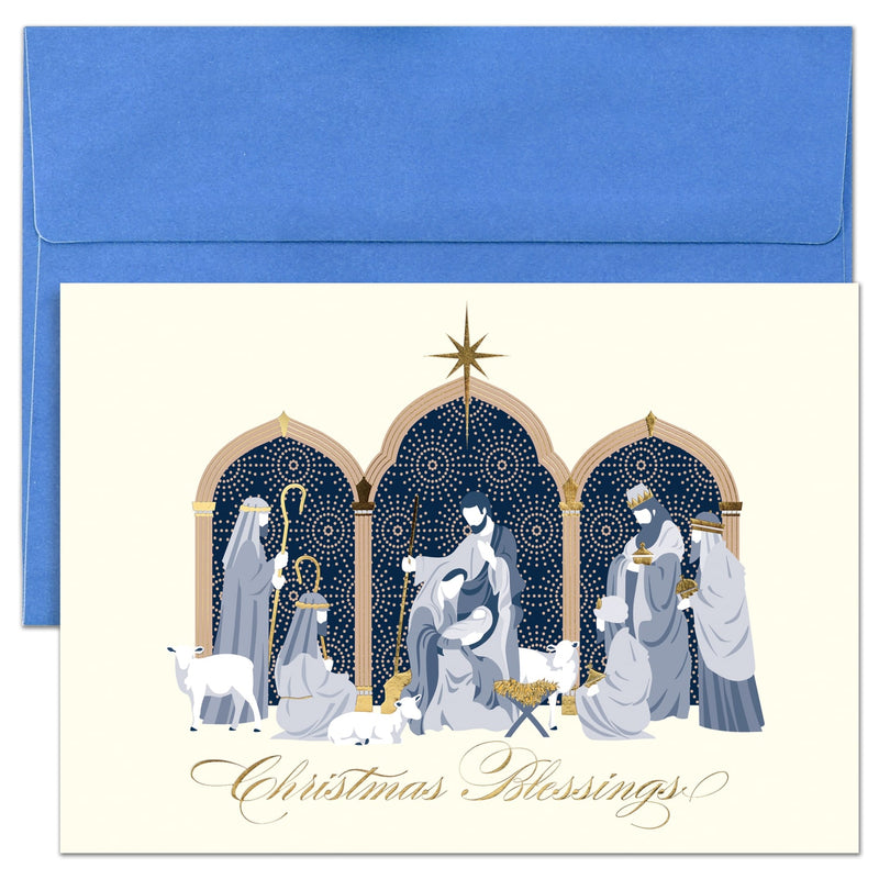 16CT CHRISTMAS BLESSINGS BOXED