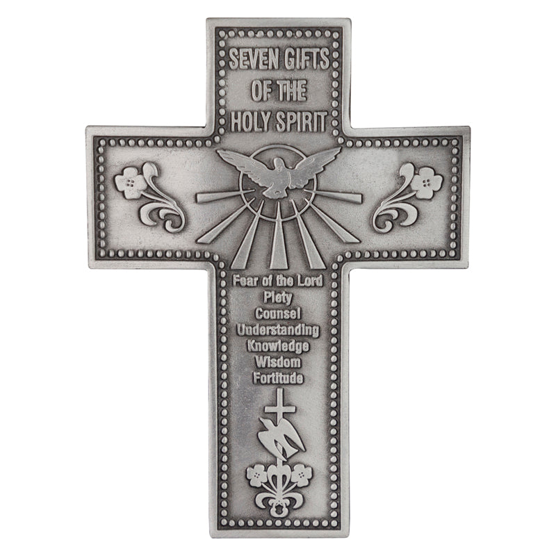 PEWTER CROSS GIFTS OF THE HOLY
