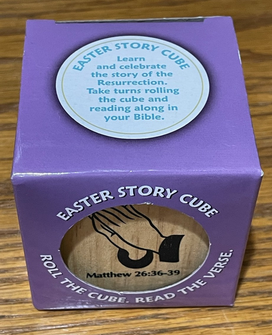 LARGE EASTER CUBE DSPLY