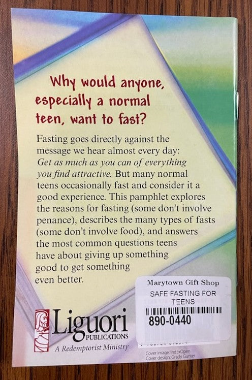 SAFE FASTING FOR TEENS