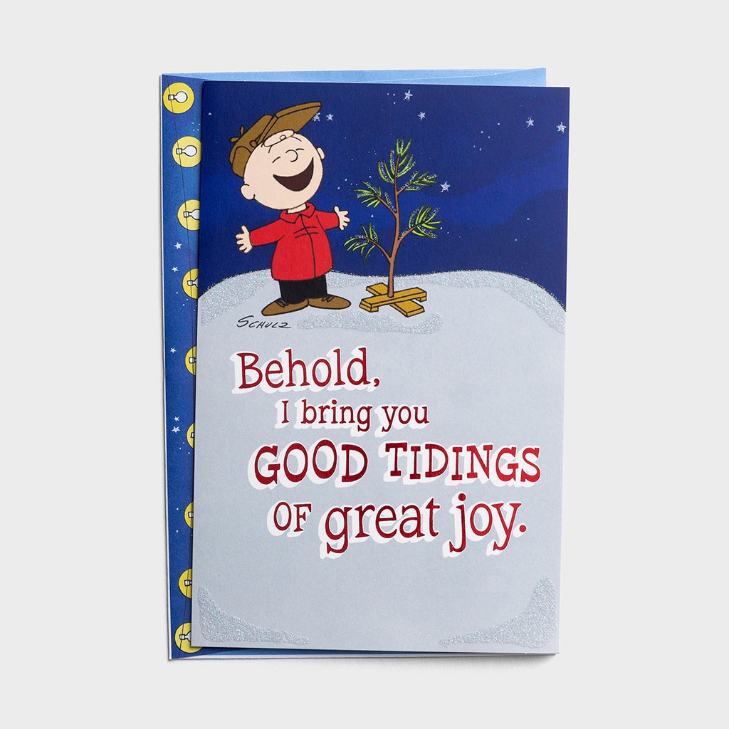 18CT PEANUTS GOOD TIDINGS