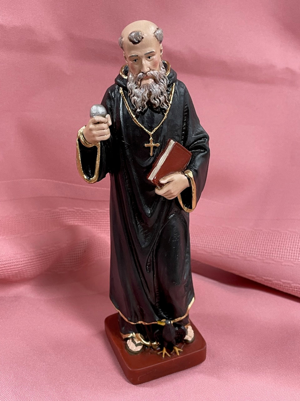 ST. BENEDICT 8" STATUE