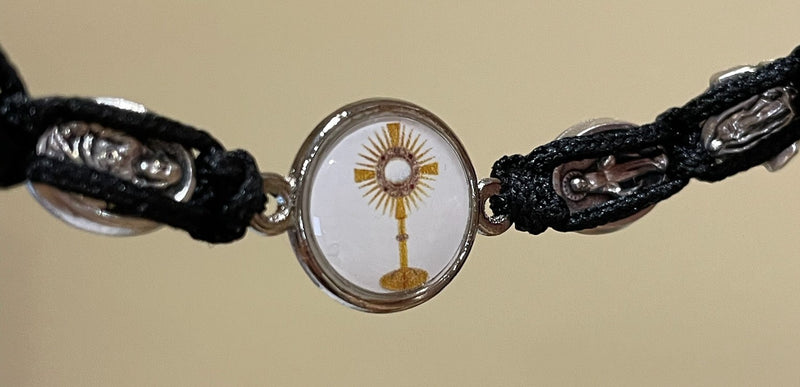 CARLO ACUTIS BLACK CORD BRCLT