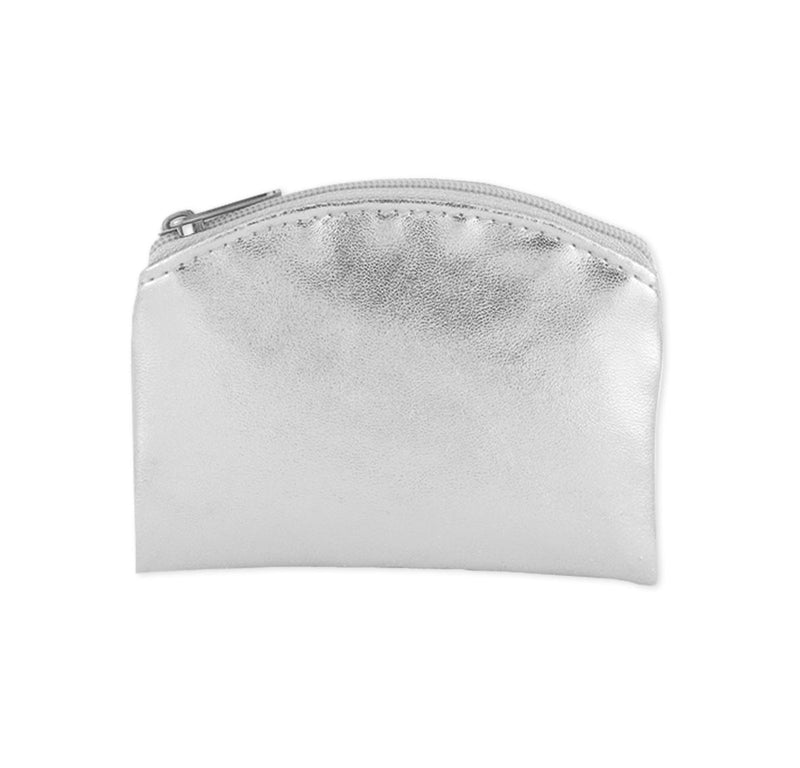 METALIC SILVER ZIPPER ROS CASE