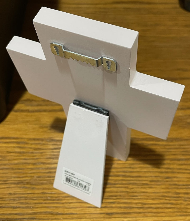 PINK BAPTISED IN CHRIST CROSS