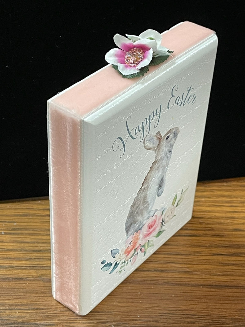 EASTER MESSAGE BLOCK HAPPY