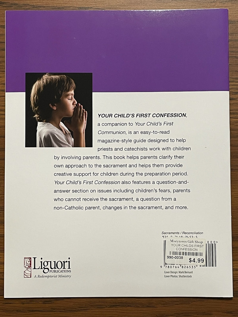 YOUR CHILDS FIRST CONFESSION