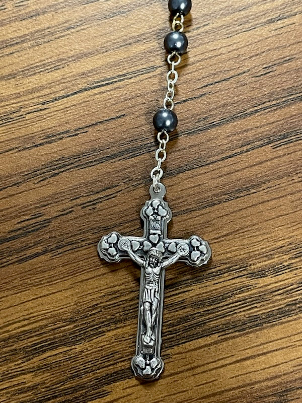 HEMATITE COMMUNION ROSARY