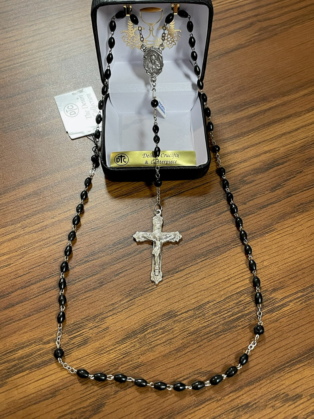 BLACK COCO COMMUNION ROSARY