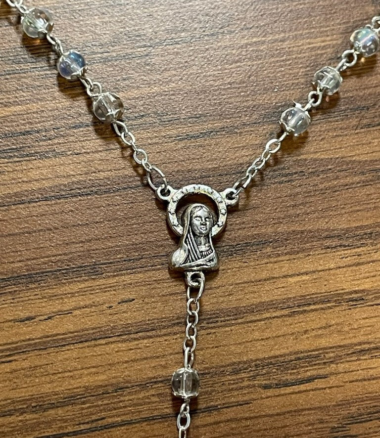 5MM CAPPED CRYS COMMUNION ROS.