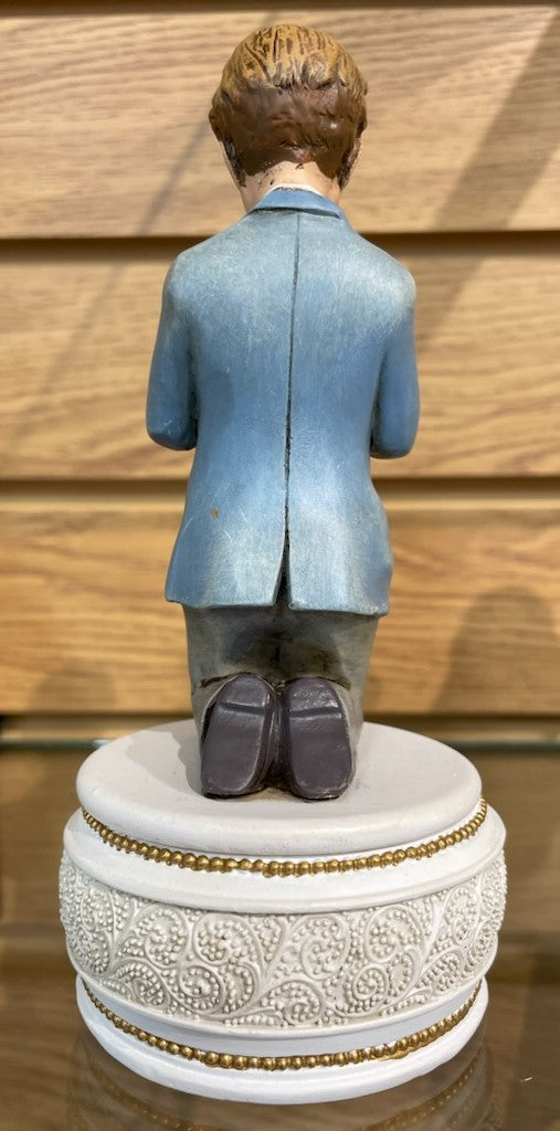 KNEELING BOY COMMUNION FIGURE